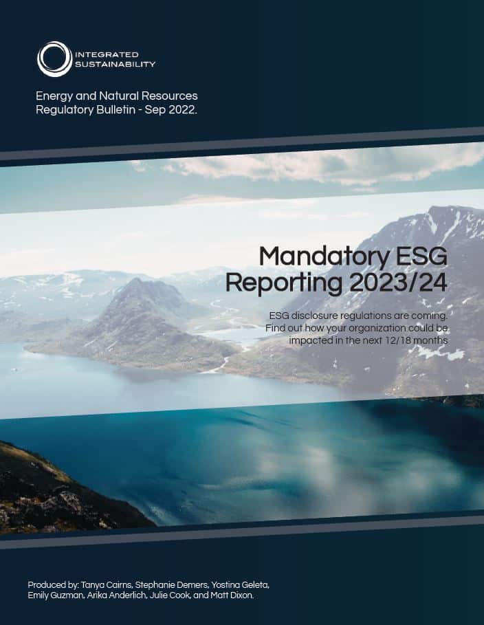 Energy and Natural Resources Bulletin September 2022